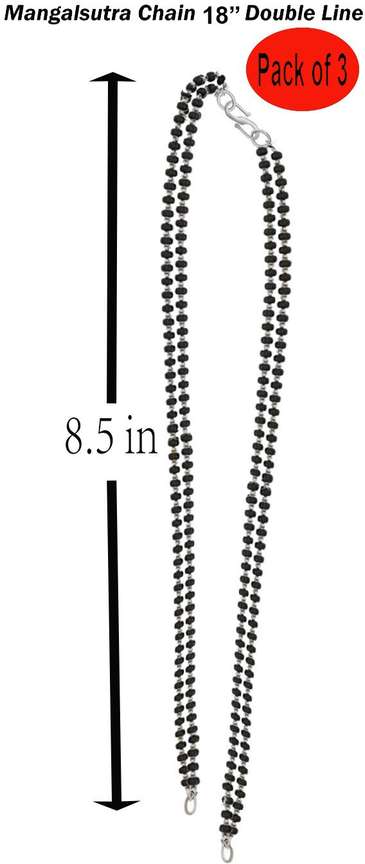 Double line mangalsutra sale