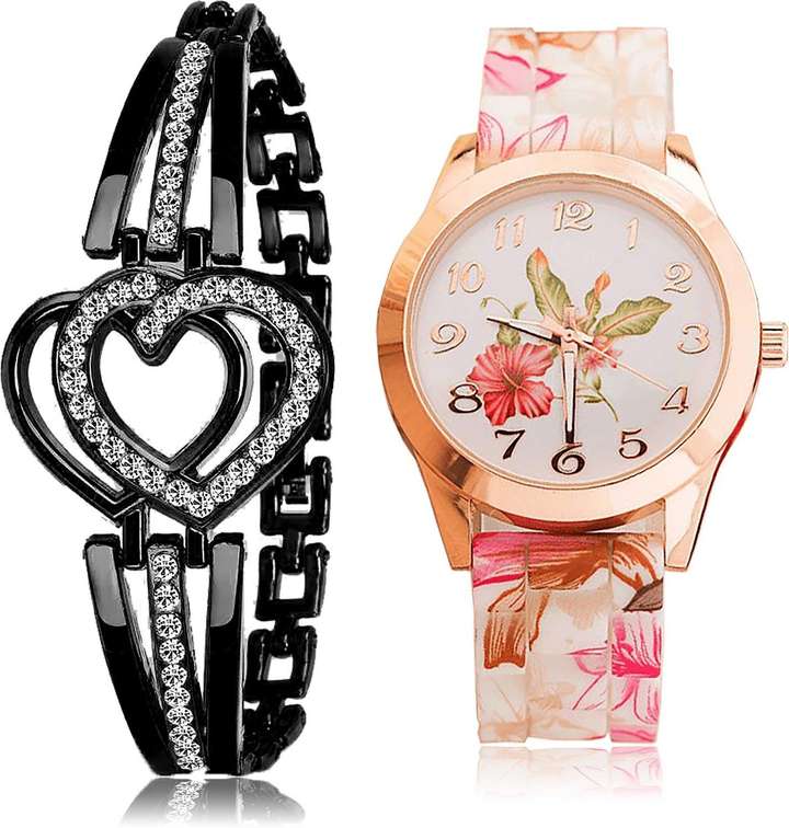 NEUTRON Analog Watch For Girls Buy NEUTRON Analog Watch For Girls Contemporary Luxury Bracelet And Flower 2 Watch Combo GX5 G305 Online at Best Prices in India Flipkart