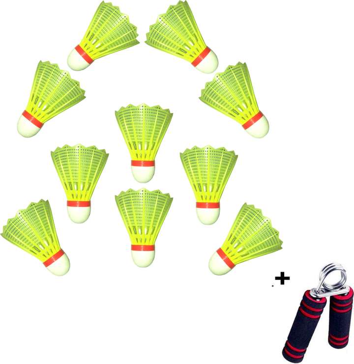 Plastic badminton shuttlecock hotsell