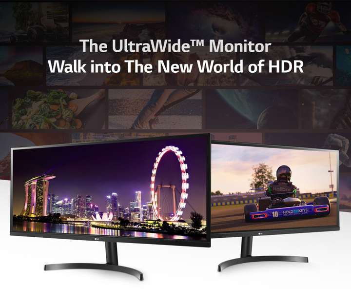 LG ULTRAWIDE SERIES 86.36 cm (34 inch) Full HD LED Backlit