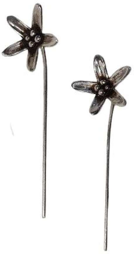 Buy KINGZSILVER RATRANI EARRINGS Sterling Silver Drops Danglers Online at Best Prices in India Flipkart