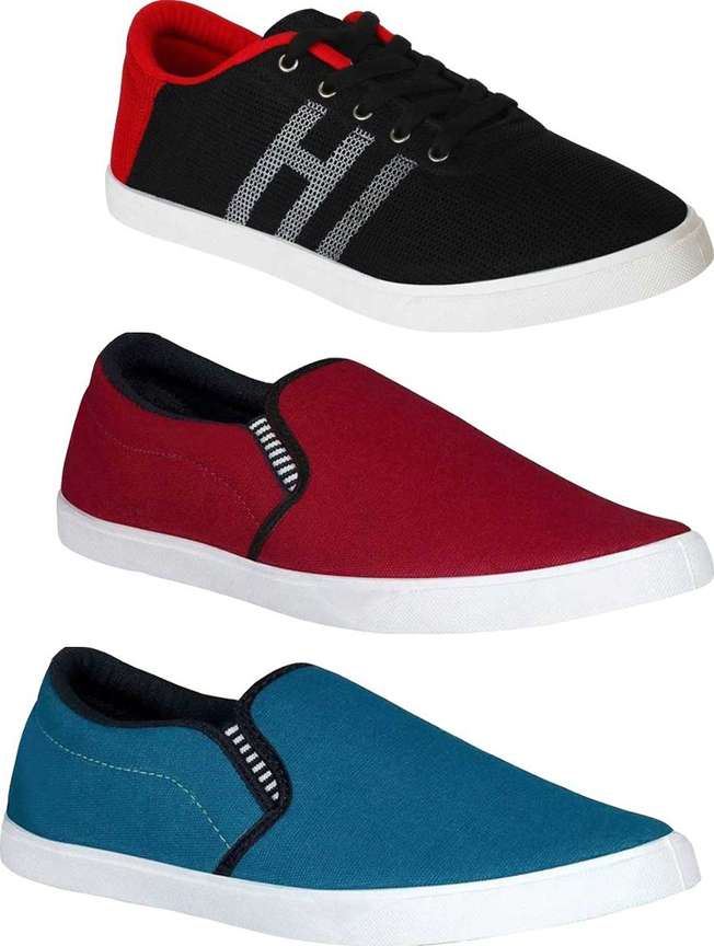 BRUTON Combo Pack Of 3 Loafer Shoes Running Shoes For Men Buy BRUTON Combo Pack Of 3 Loafer Shoes Running Shoes For Men Online at Best Price Shop Online for