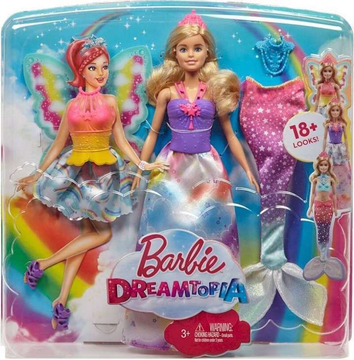 Barbie dreamtopia doll set on sale