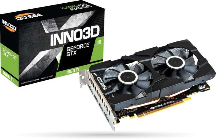 Inno3D NVIDIA GeForce GTX 1660 Ti Twin X2 6GB GDDR6 6 GB GDDR6 
