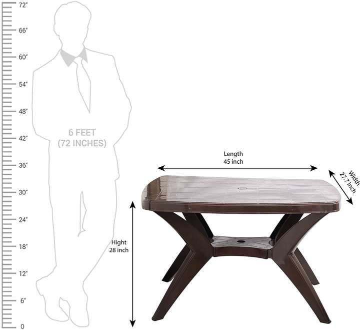 cello Plastic 4 Seater Dining Table Price in India Buy cello Plastic 4 Seater Dining Table online at Flipkart