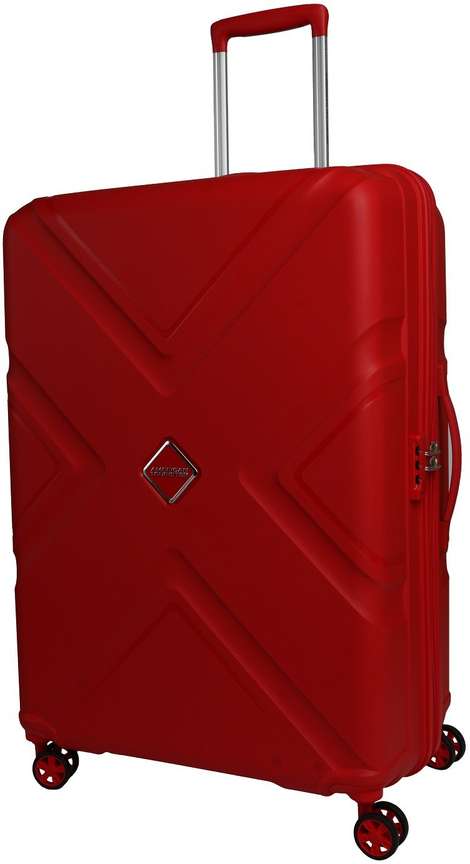 Red trolley bag store