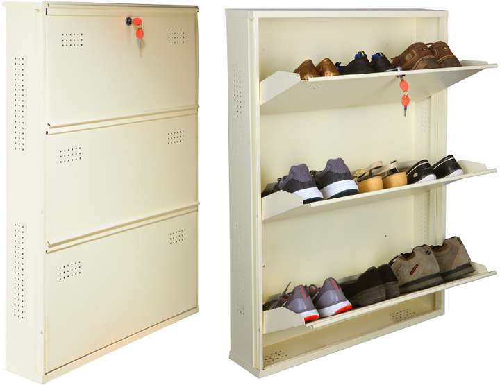 Shoe stand with lock shop