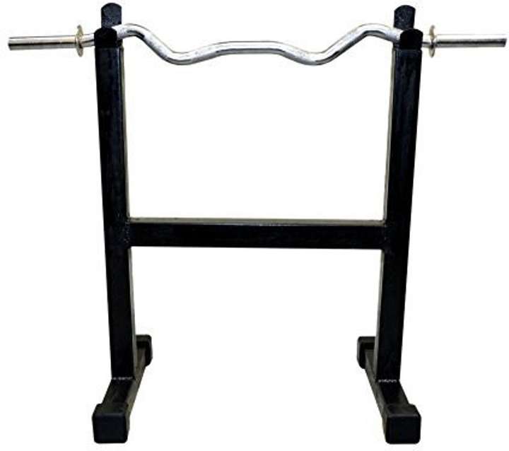 blt 25 kg Weight Capacity Heavy Duty Barbell Rod Stand Ideal for biceps and triceps exercise Perfect size. Barbell Rod Stand. Jerk Free Biceps Rod Stand. Home Gym Combo Price in