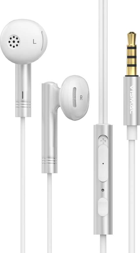 vismac Vispods Deep Bass Google Assistant Ear Pod Design Wired Price in India Buy vismac Vispods Deep Bass Google Assistant Ear Pod Design Wired Online vismac Flipkart