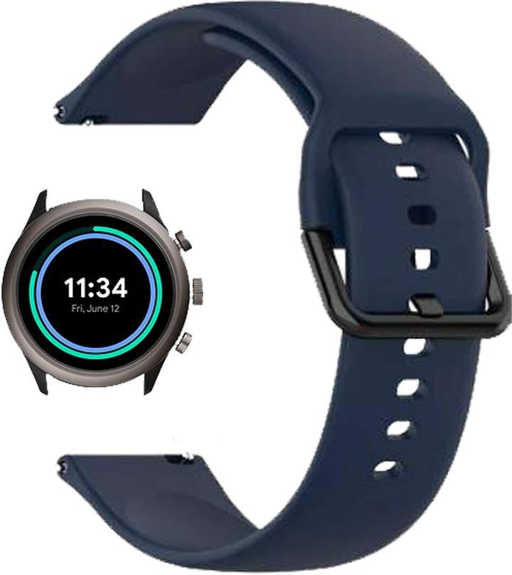 Appysun Fossil Sport Smartwatch 43mm Blue 22mm Buckle Smart Watch Strap Price in India Buy Appysun Fossil Sport Smartwatch 43mm Blue 22mm Buckle Smart Watch Strap online at Flipkart