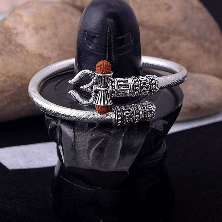 THE STATUS Fancy Bracelet kada Shiva Mahadev combo set with Mahadev tilak Black watch for men boys Analog Watch For Men Buy THE STATUS Fancy Bracelet kada Shiva Mahadev combo