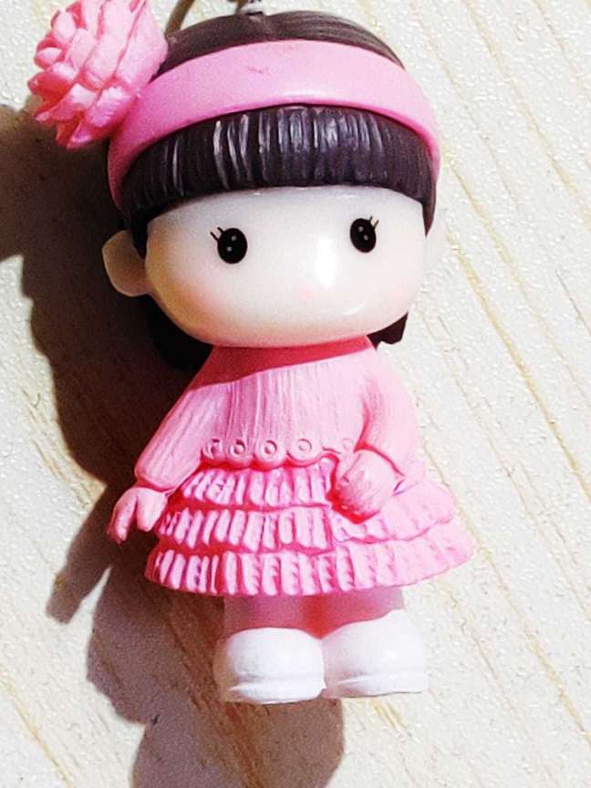 Doll keychain for girl discount