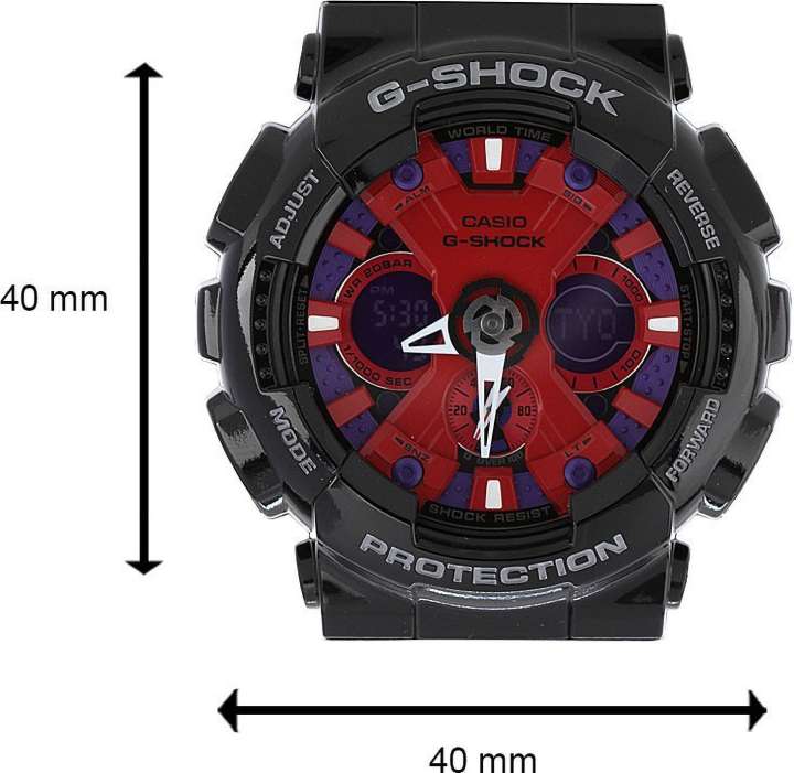 CASIO GA 120B 1ADR G Shock Analog Digital Watch For Men Buy CASIO GA 120B 1ADR G Shock Analog Digital Watch For Men G348 Online at Best Prices in India Flipkart