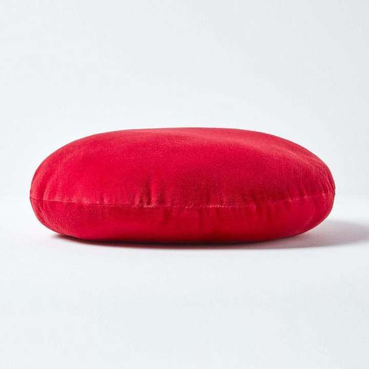 Wondershala Red Round cushion pillow Microfibre Solid Cushion Pack of 4 Buy Wondershala Red Round cushion pillow Microfibre Solid Cushion Pack of 4 Online at Best Price in India Flipkart
