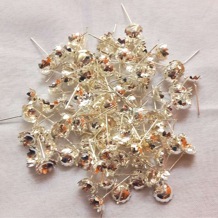 Silver flowers for pooja grt sales