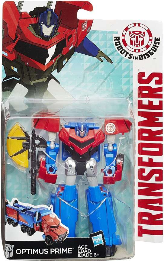 Hasbro TRANSFORMERS ROBOTS IN DISGUISE OPTIMUS PRIME FIGURE WARRIOR CLASS COLLECTIBLE ACTION FIGURE GREAT GIFT FOR COLLECTORS TRANSFORMERS ROBOTS IN DISGUISE OPTIMUS PRIME FIGURE WARRIOR CLASS COLLECT...