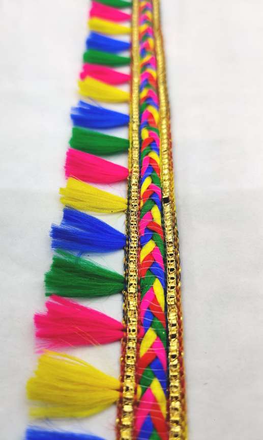 Multi coloured laces store