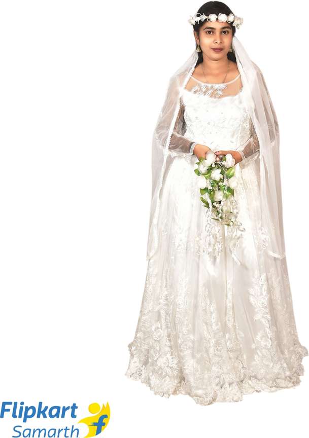 SonChiraiya CHRISTIAN WEDDING GOWN Wedding Dress Train Price in India Buy SonChiraiya CHRISTIAN WEDDING GOWN Wedding Dress Train online at Flipkart