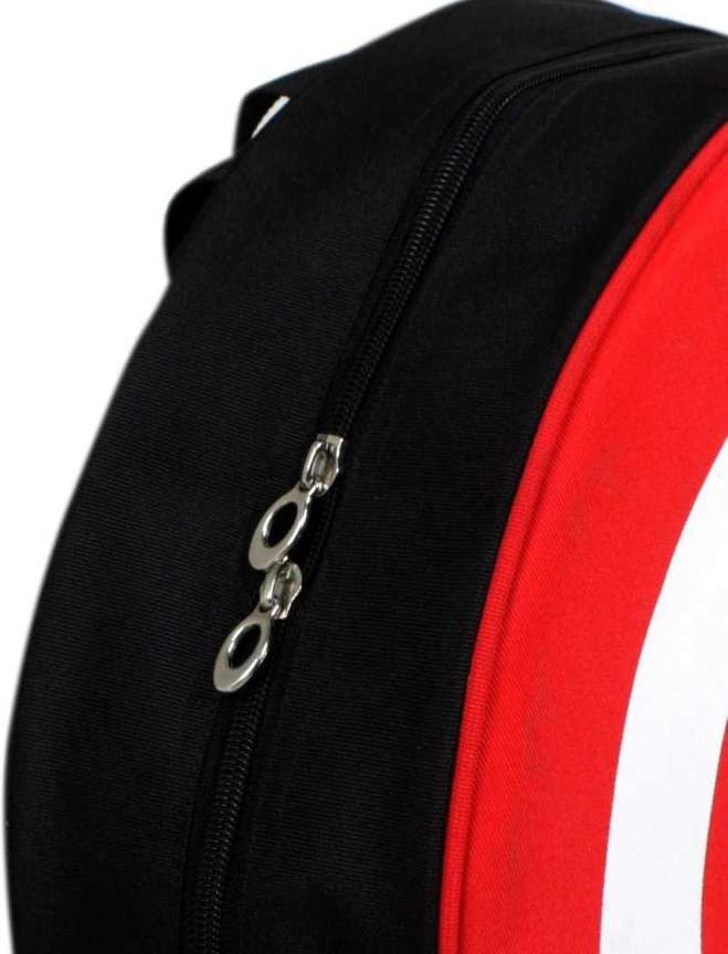 RAYSA 20 L Backpack Unisex Avengers Captain America Shield Round Polyester bag with Thick Padding 20 L Red Blue White 20 L Backpack RED Price in India Flipkart