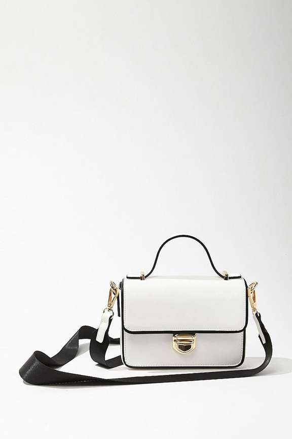 FOREVER 21 White Sling Bag CROSSBODY White Price in India Flipkart