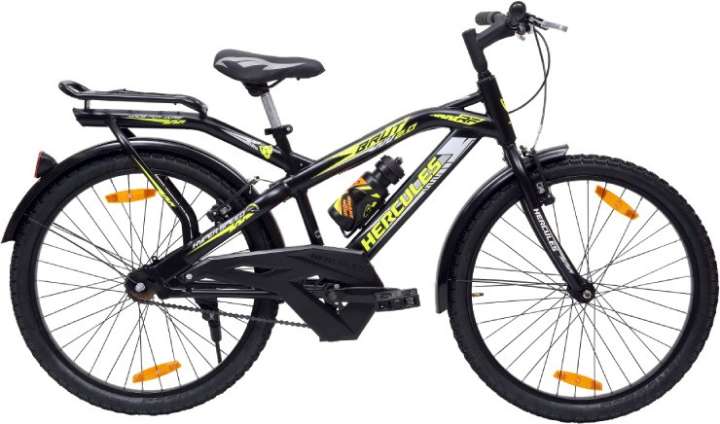 HERCULES BRUT PLUS RF 24 BLACK 24 T Road Cycle Price in India Buy HERCULES BRUT PLUS RF 24 BLACK 24 T Road Cycle online at Flipkart