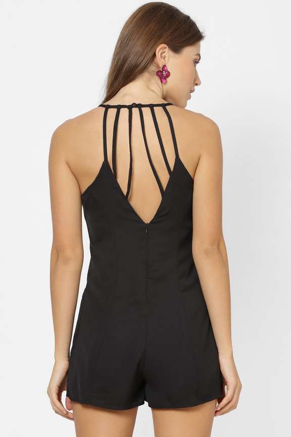 FOREVER 21 Women Black Romper Buy FOREVER 21 Women Black Romper Online at Best Prices in India Flipkart