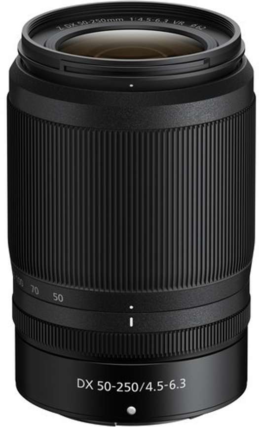 NIKON NIKKOR Z DX 50-250MM F/4.5-6.3 VR Telephoto Zoom Lens 