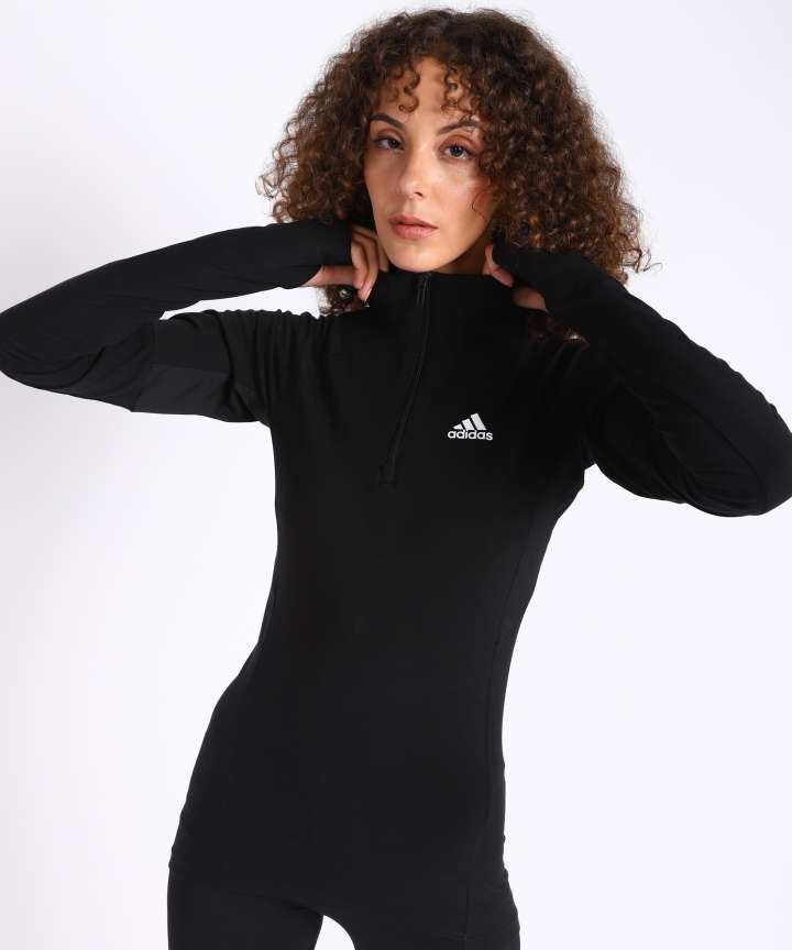 Adidas high neck top womens hotsell