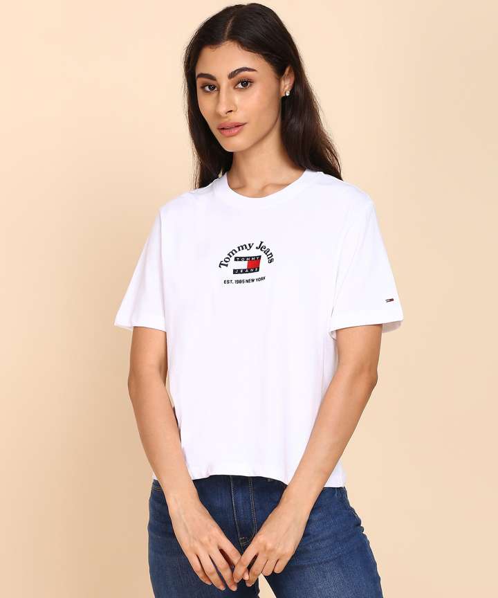 Ladies tommy hilfiger t shirt best sale