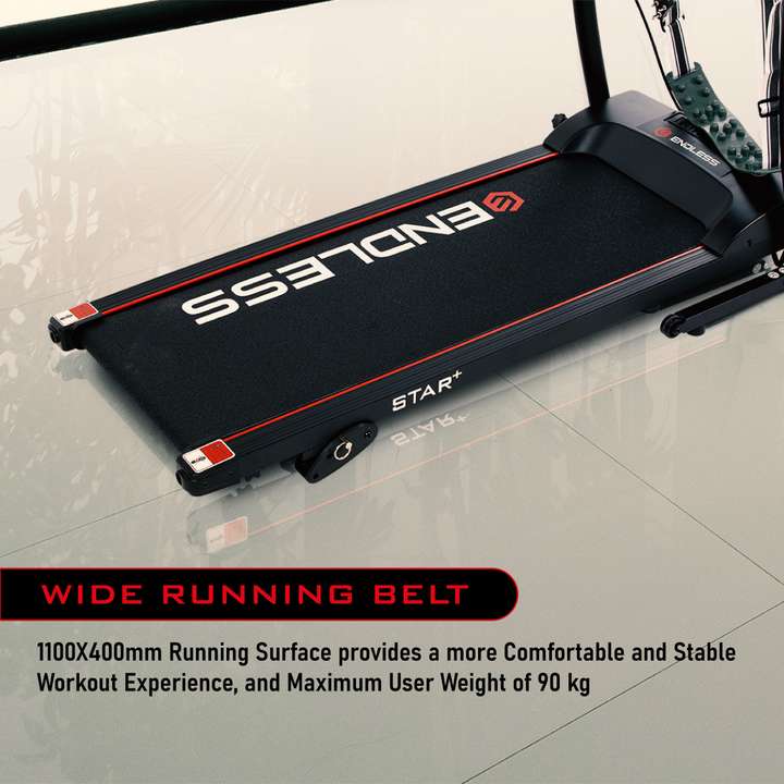 Endless Star Plus Treadmill for Home Use Max Speed 12Km h with 12 Preset Workouts Treadmill Buy Endless Star Plus Treadmill for Home Use Max Speed 12Km h with 12 Preset