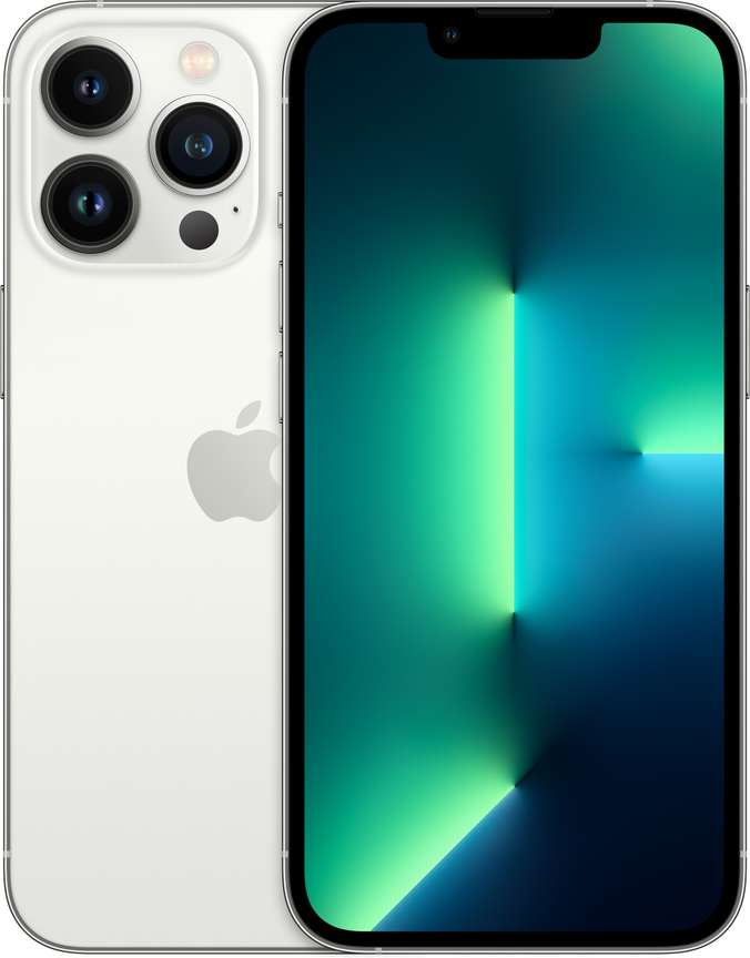 Apple iPhone 13 Pro (Silver, 128 GB)