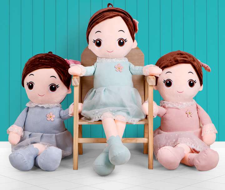 Large stuffed dolls online