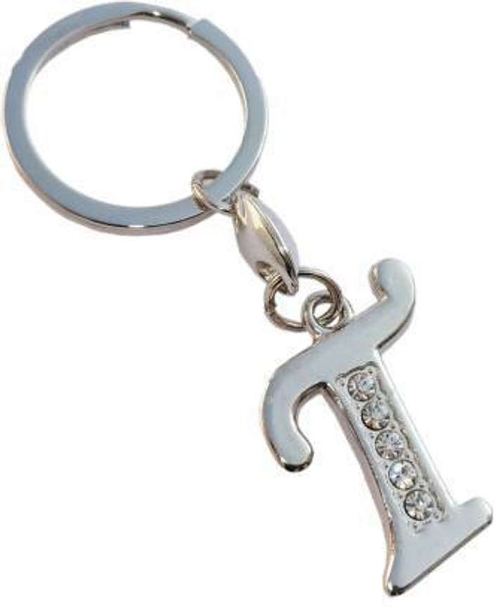 WHITE POPCORN T Alphabet Keychain Metal T Letter T Word Logo Key Chain Key Chain Price in India Buy WHITE POPCORN T Alphabet Keychain Metal T Letter T Word Logo Key