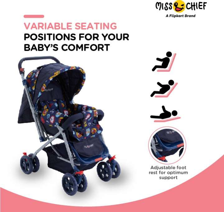 Miss Chief by Flipkart Premium Baby Stroller