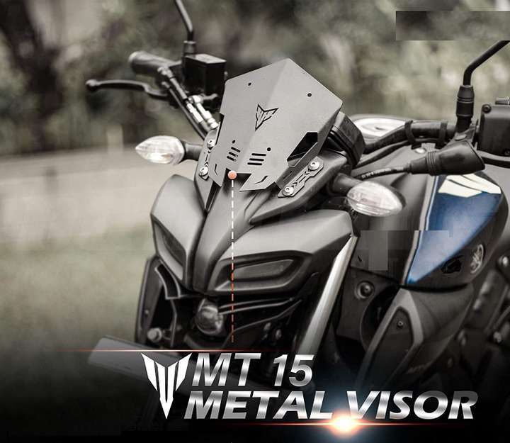 Auto MT Metal Visor for Yamaha MT 15 Bike Metal Visor Yamaha MT 15 Bike Fairing Kit Bike Headlight Visor Price in India Buy Auto MT Metal Visor for Yamaha MT 15 Bike Metal