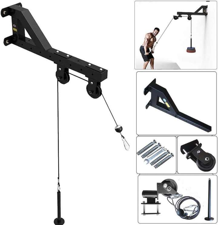 IBS Tricep Workout Machine Wall Mounted Cable Pulley System for LAT Pull Downs Lat Pulldown Price in India Buy IBS Tricep Workout Machine Wall Mounted Cable Pulley System for LAT Pull Downs Lat Pulldo...