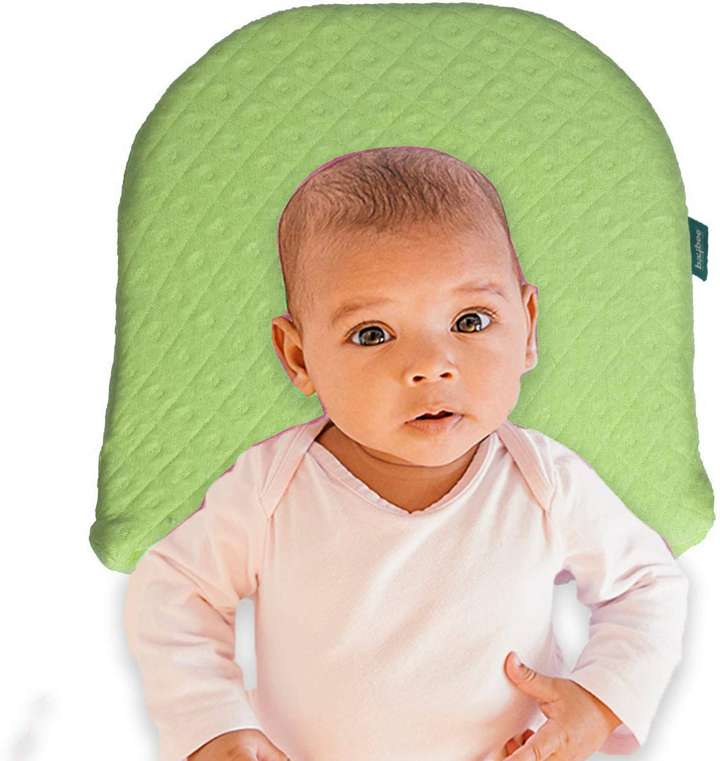 Little Don Baby Wedge Pillow for Acid Reflux Anti Vomiting Colic with Washable Soft Cover for Newborn Baby Wedge Pillow Pista Green Cotton Solid Baby Pillow Pack of 1 Buy Little