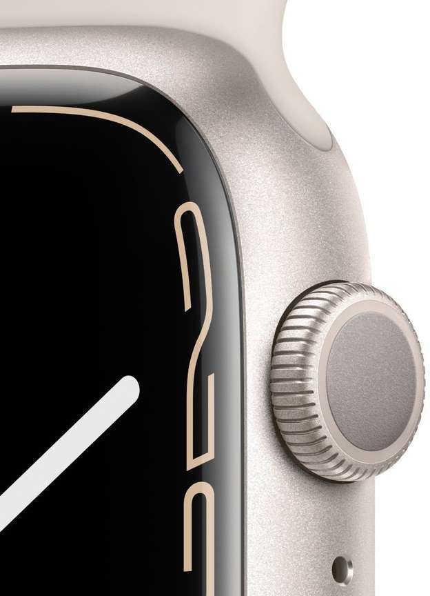 Apple Watch Series7 (GPS, 45mm) - Starlight Aluminium Case with 