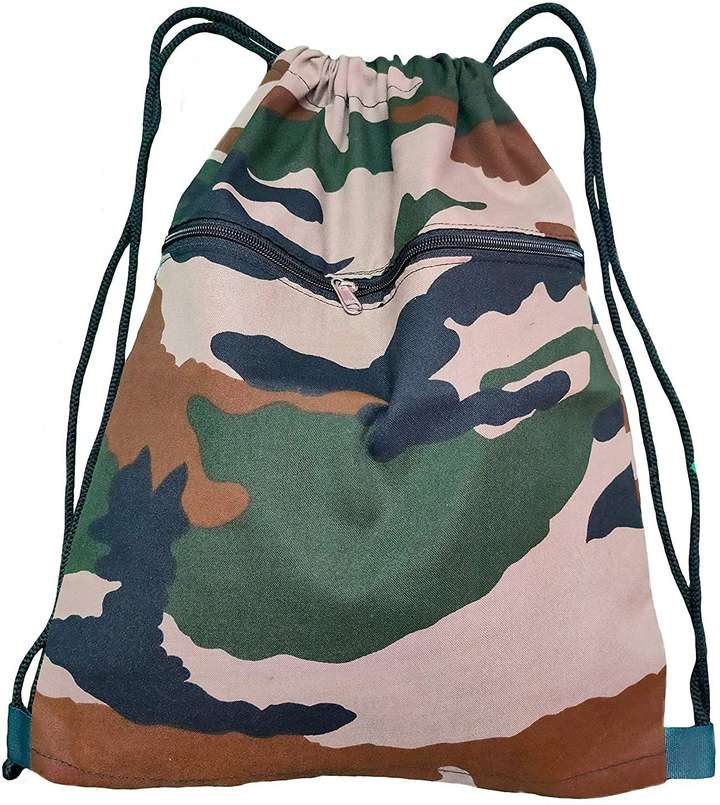 Camouflage drawstring bags shop