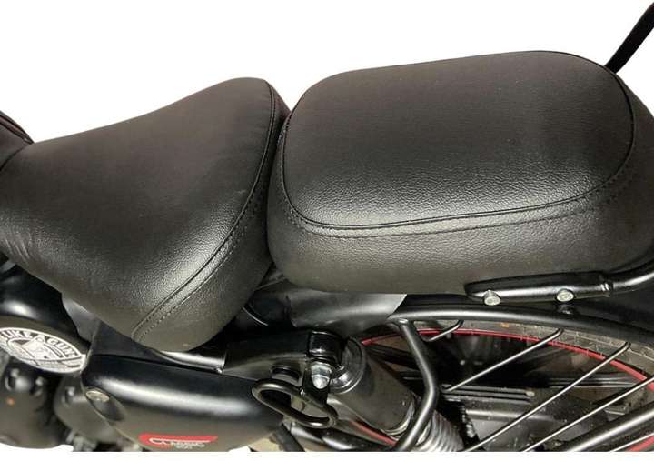 Sahara Seats Royal Enfield All New Classic 350 Be Reborn Classic Cushion Seat Cover Black Split Bike Seat Cover For Royal Enfield Classic Price in India Buy Sahara Seats