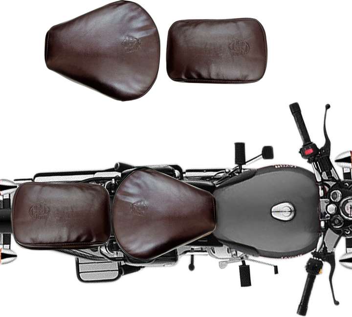 ANK unique Brown Seat Cover For R Split Bike Seat Cover For Royal Enfield Classic Classic 350 Classic 500 Classic Chrome Classic Desert Storm Price in India Buy ANK unique Brown