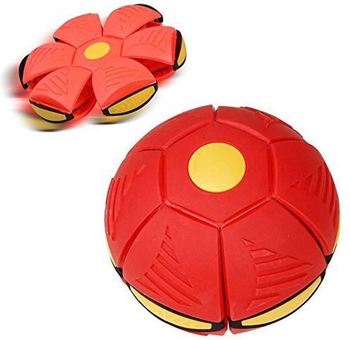 Magic Flying Saucer Ball Deformation UFO Ball with LED Light Flying Discs Toy Soccer Toys Indoor Outdoor Game Red for Little Children Boys Girls kids Red shop for HornFlow products in India. Flipkart....