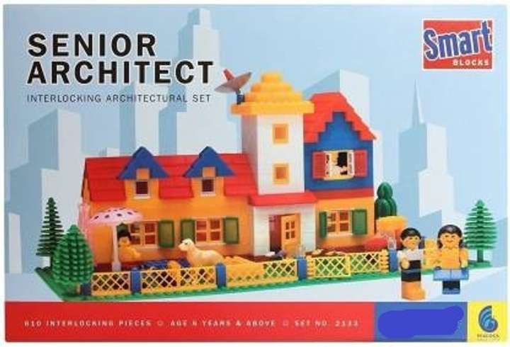 SR Toys Senior Architect Interlocking Architectural set for kids 6 years and above Multicolor Senior Architect Interlocking Architectural set for kids 6 years and above Multicolor Buy Blocks toys in