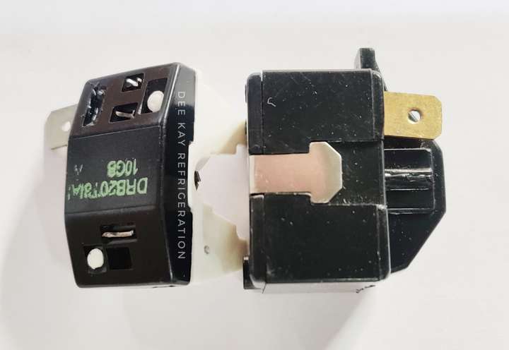 vinad 1Pin Relay and Overload set for Single Door Fridge Match Buy Electronic Components Electronic Hobby Kit