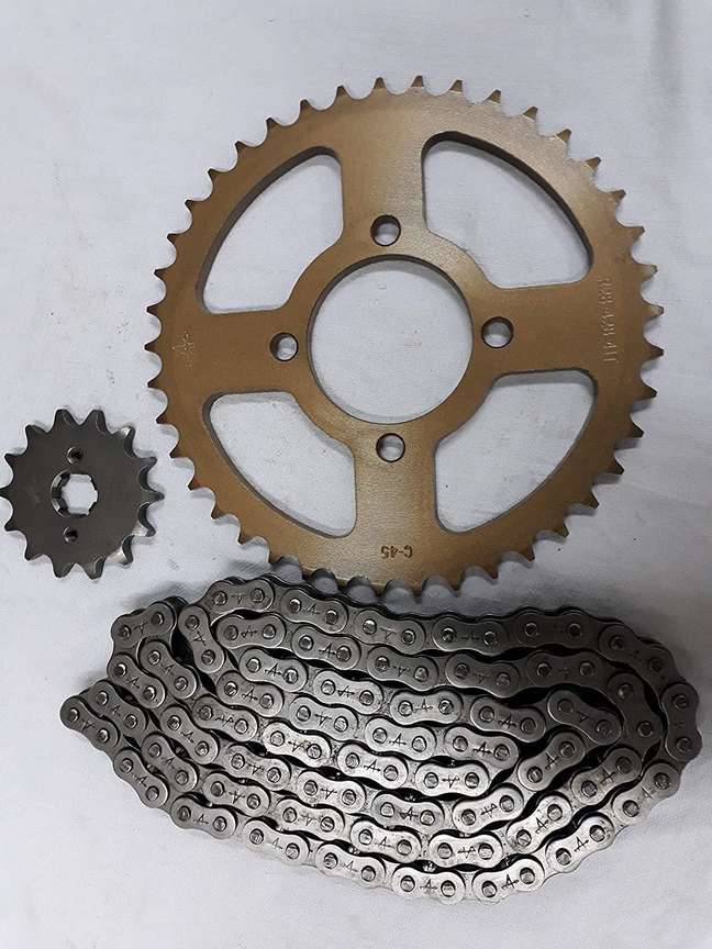 RNG Centuro Chain Sprocket Kit Mahindra Centuro Panetro Centuro RockStar 4 HOLE 41 T 13 T 108 L 41 Teeth Sprocket Price in India