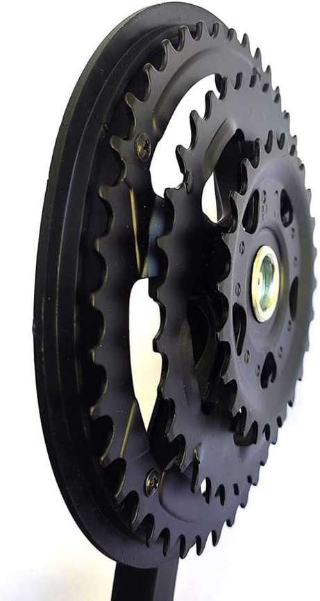 volt e byk Gear Cycle Chainwheel Crankset for 22T 32T 44T MTB Crankset High Intensity Disc Full Length Front Fender