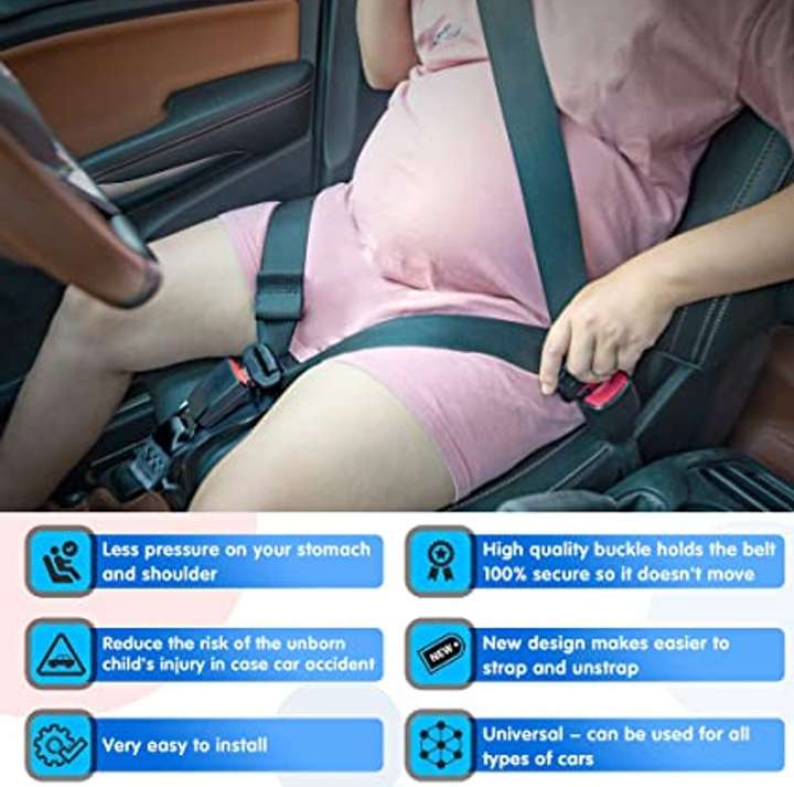 Maternity seat belt extender discount