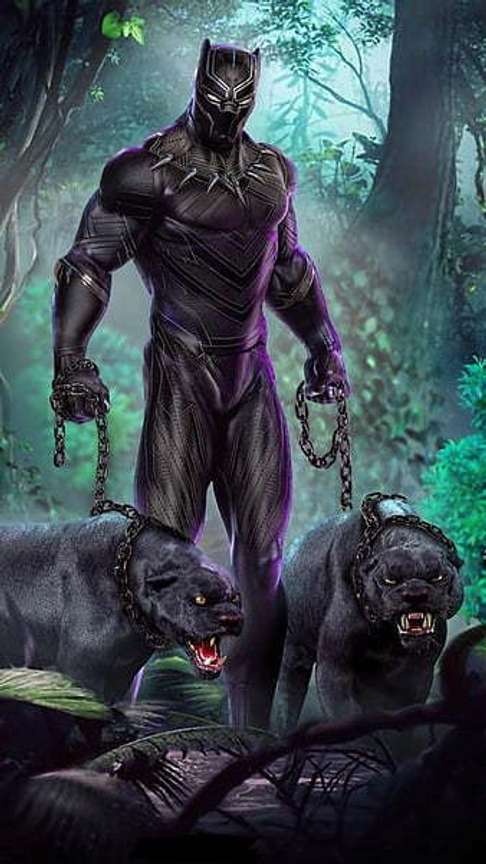 Hd Black Panther Animals Forest Hero Marvel Movie Super NailMatte Finish Poster Paper Print Movies posters in India Buy art film design movie music nature and educational paintings wallpapers at Flipk...