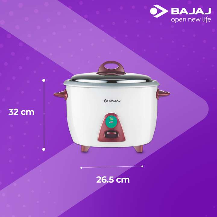 BAJAJ Majesty RCX 28 Electric Rice Cooker Price in India Buy BAJAJ Majesty RCX 28 Electric Rice Cooker Online at Flipkart