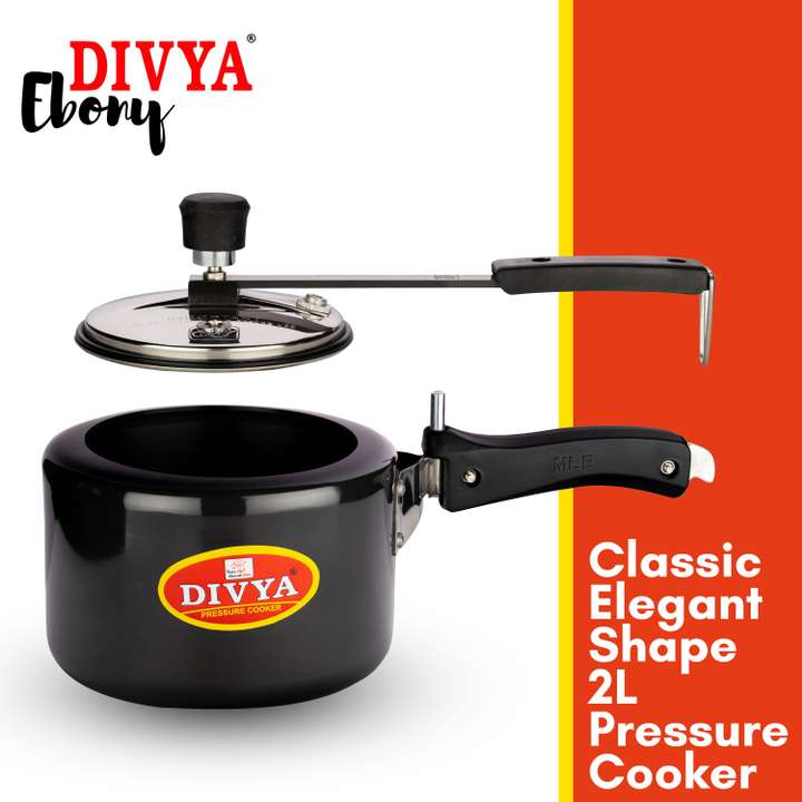 Divya 2 L 3 L Inner Lid Induction Bottom Pressure Cooker